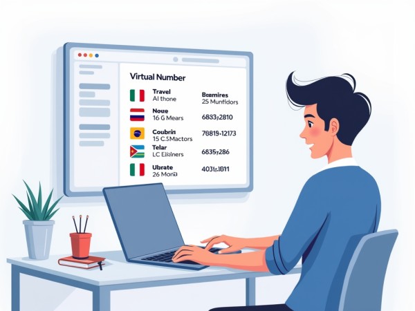 A Woman with a Headset Works on a Laptop, Providing Online Customer Support with Icons Indicating 24/7 Availability, Technical Assistance, and Phone Communication