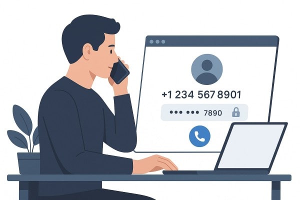 A Woman with a Headset Works on a Laptop, Providing Online Customer Support with Icons Indicating 24/7 Availability, Technical Assistance, and Phone Communication